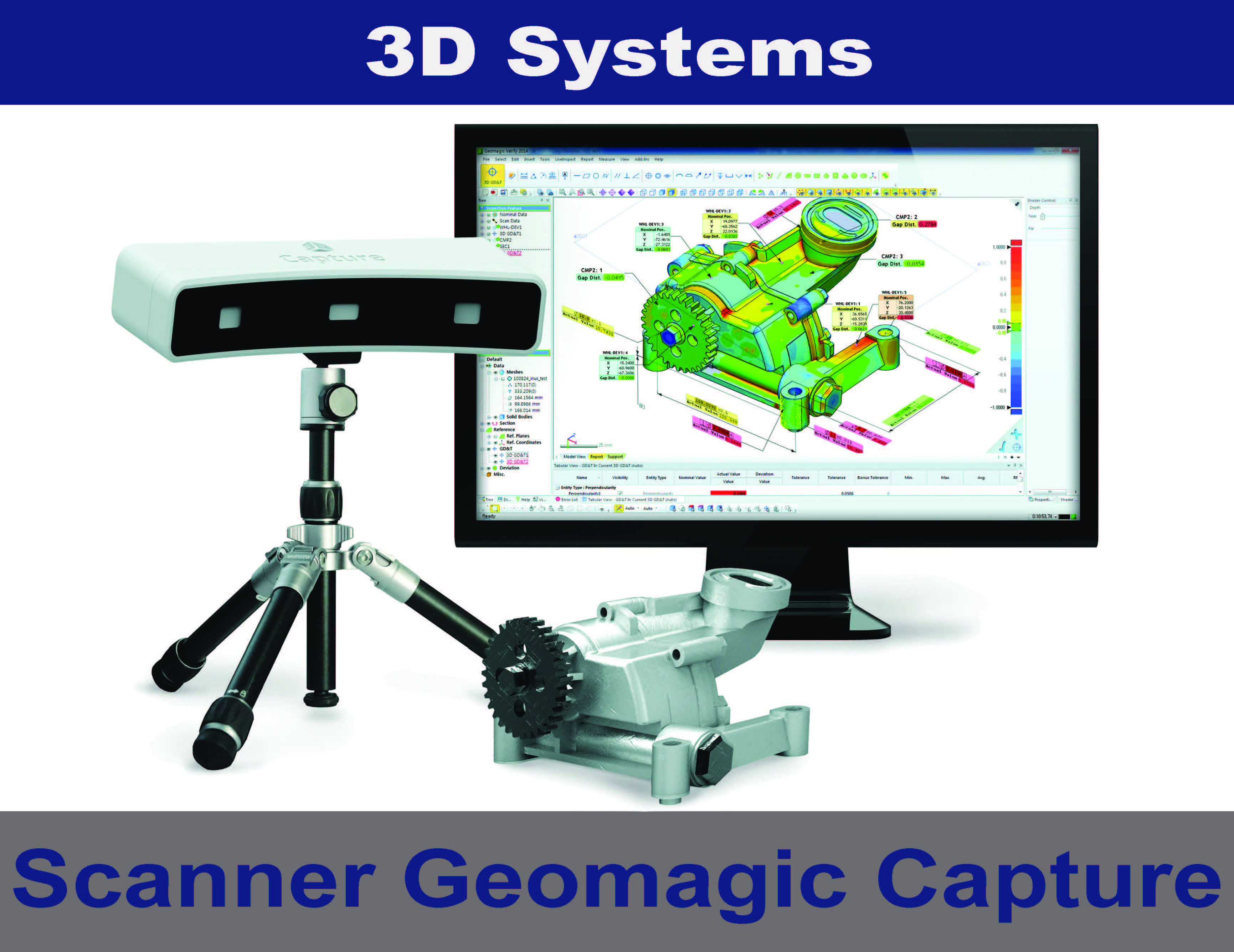 Scanner Geomagic Capture